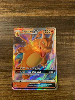 Charizard GX - 9/68 - Pokemon Hidden Fates Sun & Moon TCG Ultra Rare Card NM - Image 1
