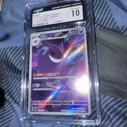 Pokemon Card CGC 10 Gengar AR Gem Pack Vol.3 03 07/07 Awesome Card - Image 3
