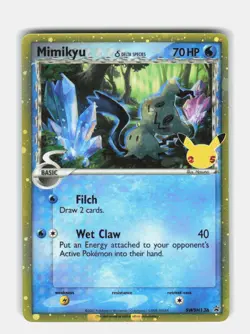 Mimikyu (Delta Species) - Holo Promo SWSH: Sword & Shield Promo Cards SWSH136 NM - Image 1