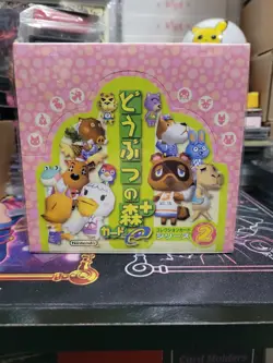 Animal Crossing E-reader Cards Booster Box Series 2 Japanese Factory Sealed - Image 1