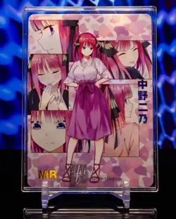 Nakano Nino Quintessential Quintuplets MR Goddess Heart Dimension Holo Foil Card - Image 1
