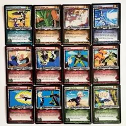 Dragon Ball Z Cell Games Saga Cards Partial Set - DBZ Score CCG - No UR or Foil - Image 2