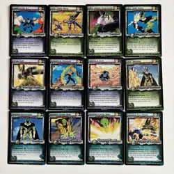 Dragon Ball Z Cell Games Saga Cards Partial Set - DBZ Score CCG - No UR or Foil - Image 5