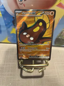 Stunfisk 252/217 Illustration Rare Ascended Heroes Pokemon Card Lightly Played - Image 1