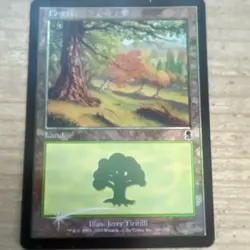 Magic: The Gathering Odyssey Forest 349 Foil - Image 1