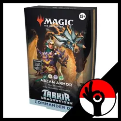 MTG Magic: The Gathering TCG - Tarkir Dragonstorm Commander Deck Abzan Armor - Image 1