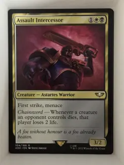 Assault Intercessor R Universes Beyond: Warhammer 40,000 104 NM - Image 1