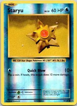 STARYU - 30/108 Evolutions - POKEMON Reverse Holo NM/M - Image 1
