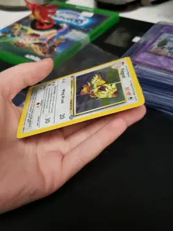 Pokemon TCG Pidgeot 1st Edition 8/64 Jungle Holo Rare Card WOTC 1999 DMG - Image 5