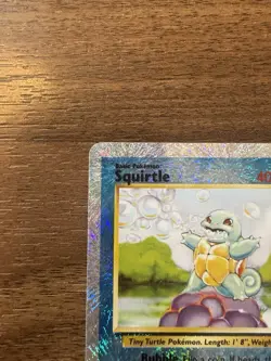 2002 Pokemon Legendary Collection Squirtle Reverse Holo #95/110 MP - Image 2
