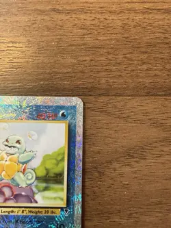 2002 Pokemon Legendary Collection Squirtle Reverse Holo #95/110 MP - Image 3