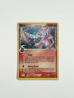 Pokemon TCG Mew Delta Species 3/17 Pop Series 5 Holo Inverted Back Error - Image 1