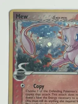 Pokemon TCG Mew Delta Species 3/17 Pop Series 5 Holo Inverted Back Error - Image 2