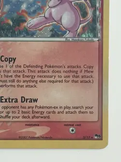 Pokemon TCG Mew Delta Species 3/17 Pop Series 5 Holo Inverted Back Error - Image 4