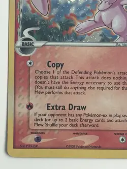 Pokemon TCG Mew Delta Species 3/17 Pop Series 5 Holo Inverted Back Error - Image 5
