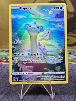 Pokemon TCG Lapras GG05/GG70 SWSH: Crown Zenith: Galarian Gallery Holo MP - Image 1