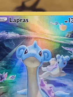 Pokemon TCG Lapras GG05/GG70 SWSH: Crown Zenith: Galarian Gallery Holo MP - Image 2