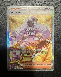Pokemon Jacinthe 122/088 Perfect Order Trainer Supporter Full Art Holo English - Image 1