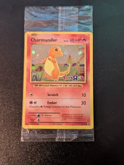 Charmander Holo Toys R Us Promo Pokemon Card XY Evolutions 9/108 SEALED - Image 1