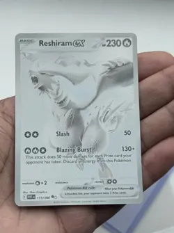Pokemon TCG White Flare Reshiram EX BWR 173/086 - Grade worthy candidate - Image 2