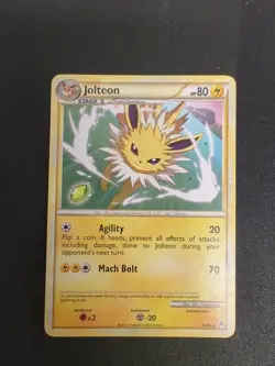 Jolteon 45/95 Uncommon Call of Legends Pokemon MP - Image 1
