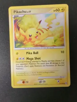 Pokemon TCG Pikachu 71/99 Platinum Arceus Non Holo Lp - Image 1