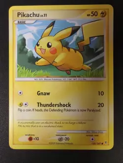 Pokemon TCG - Pikachu - 120/147 Supreme Victors - Lightly Played Condition - Image 1