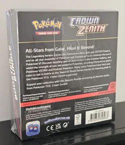 NEW Pokemon TCG Sword and Shield Crown Zenith Booster Bundle Factory Sealed - Image 3