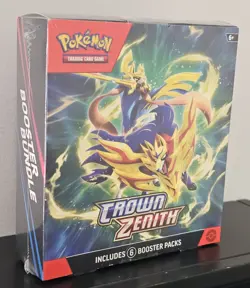 NEW Pokemon TCG Sword and Shield Crown Zenith Booster Bundle Factory Sealed - Image 4