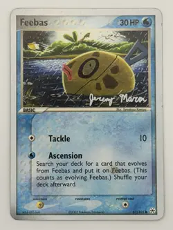 Feebas 61/101 World Championship Decks WCD MP Jeremy Maron - Image 1