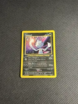 Pokemon TCG Sneasel 25/111 1st Edition Neo Genesis Non Holo LP- - Image 3