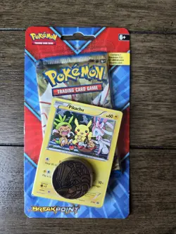 NEW SEALED Pokemon XY Breakpoint Blisters Pikachu XY95 Promo 2016 Checklane - Image 1