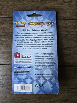 NEW SEALED Pokemon XY Breakpoint Blisters Pikachu XY95 Promo 2016 Checklane - Image 2