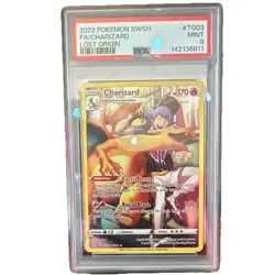 Pokemon Charizard TG03/TG30 Lost Origin Trainer Gallery Ultra Rare Holo PSA 9 - Image 1