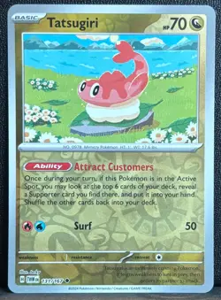 Tatsugiri 131/167 Uncommon Twilight Masquerade Pokemon Reverse Holo Near Mint - Image 1