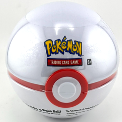 New Sealed Pokemon TCG White Poke Ball with 3 Booster Packs & 1 Coin - Image 1