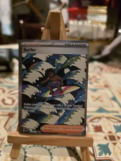 Pokemon TCG Surfer 293/217 Special Illustration Rare Ascended Heroes Pack Fresh - Image 1