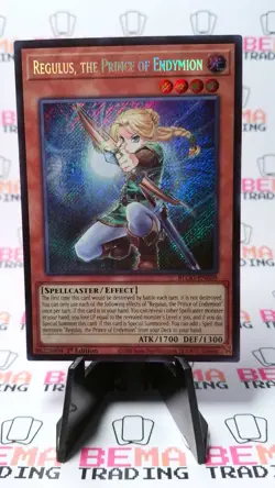 Yu-Gi-Oh! Regulus, the Prince of Endymion BLGG-EN050 Secret Rare Holo 1st - Image 1
