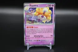 2023 Pokemon Nintendo Espathra #081/182 Holographic Rare Trading Card - Image 1