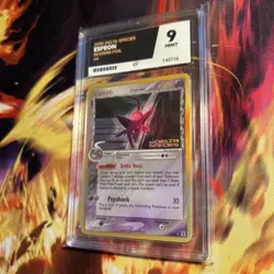 Espeon Stamped Reverse Holo 4/113 EX Delta Species 2005 ACE MINT 9 Pokemon Card - Image 4