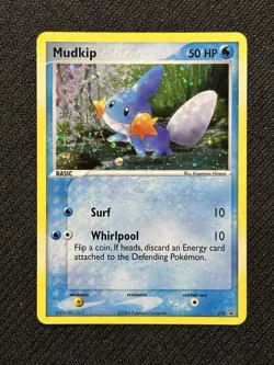 Mudkip 018 Black Star Promo Holo Pokemon Card - Image 1