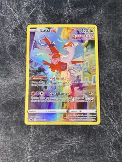 Pokemon Latias Ultra Rare Holo Card Crown Zenith GG20/GG70 - Image 1