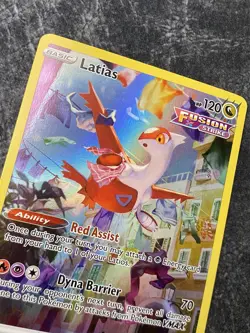 Pokemon Latias Ultra Rare Holo Card Crown Zenith GG20/GG70 - Image 3