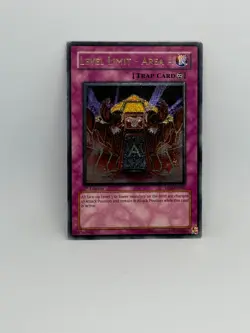 Yugioh Card Level Limit - Area A EEN-EN060 ULTIMATE RARE 1st Ed. - LP - Image 1
