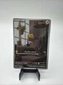 Pokemon Joltik TCG White Flare Holo Card 116/086 Sv: White Flare - Image 1
