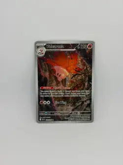 Pokemon Card Volcarona 100/086 Black Bolt ILLUSTRATION RARE - NM - Image 1
