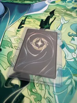 2025 Disney Lorcana Discard Error QR Code Card Yellow Background Fabled - Image 2