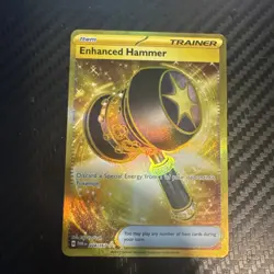 Pokemon TCG Card Enhanced Hammer 224/167 Twilight Masquerade Hyper Rare - NM - Image 1
