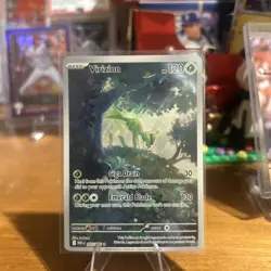 Virizion 095/086 - 2025 White Flare Illustration Rare Holo - Pokemon Card NM - Image 1