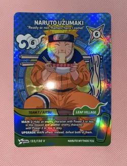 Naruto Mythos Promo Card 133/130 English Version - Image 1